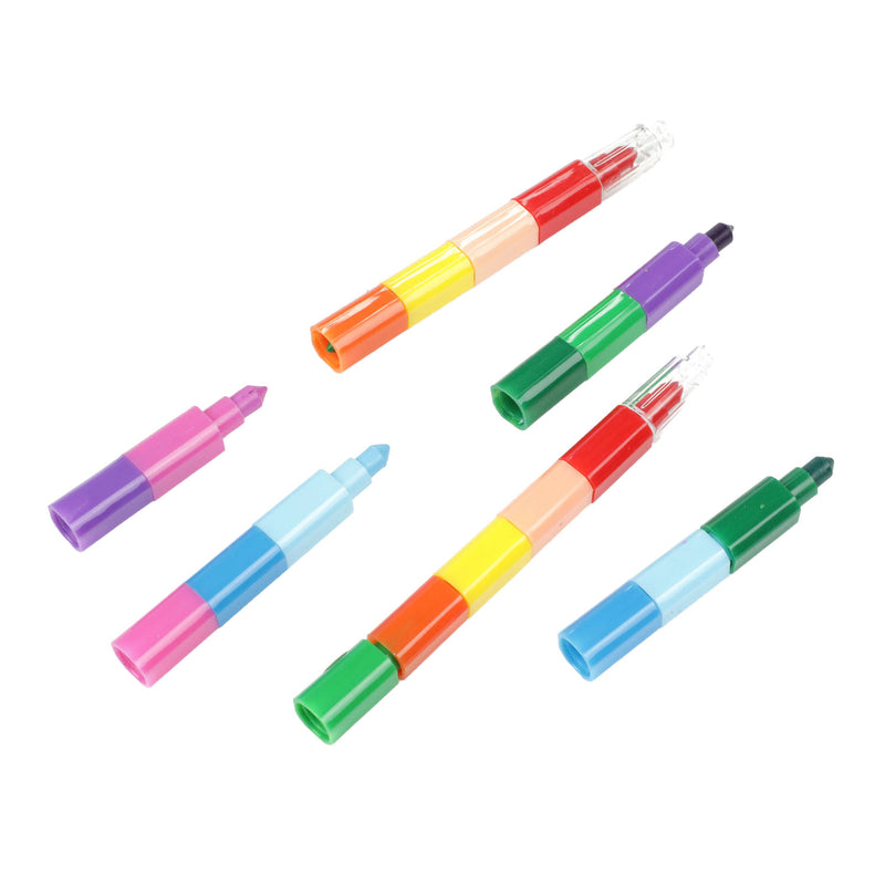 Load image into Gallery viewer, Toi-toys 10-in-1 waskrijt pen, 2st.