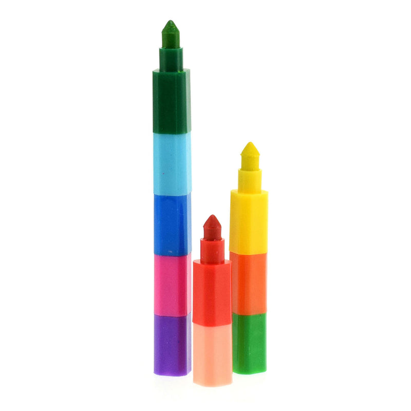 Load image into Gallery viewer, Toi-toys 10-in-1 waskrijt pen, 2st.