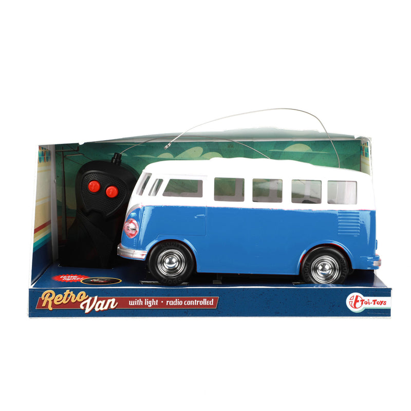 Load image into Gallery viewer, Toi-toys rc bestuurbare auto retro busje met licht