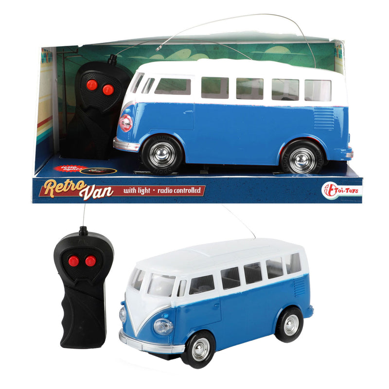 Load image into Gallery viewer, Toi-toys rc bestuurbare auto retro busje met licht
