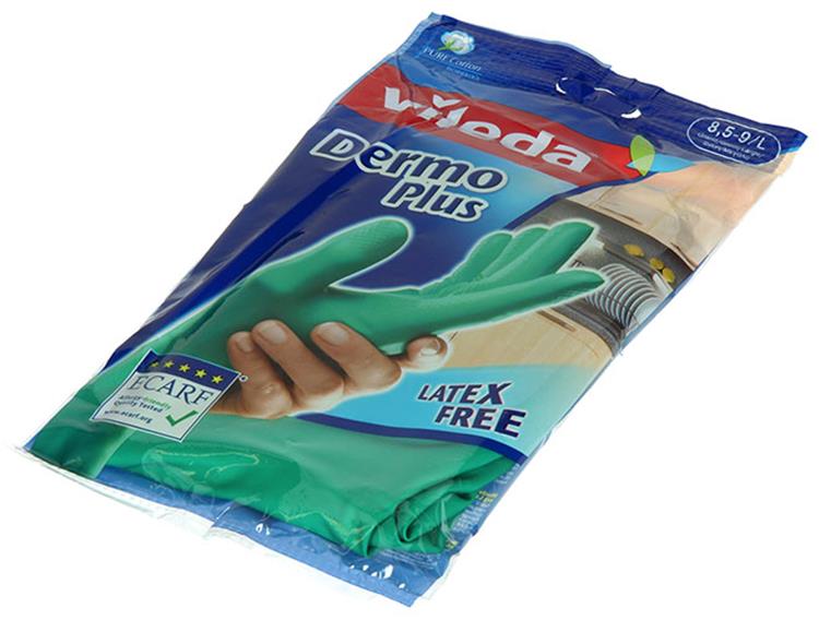 Afbeelding laden in galerijviewer, Vileda 1046053 - handschoenen dermoplus l | 12 stuks