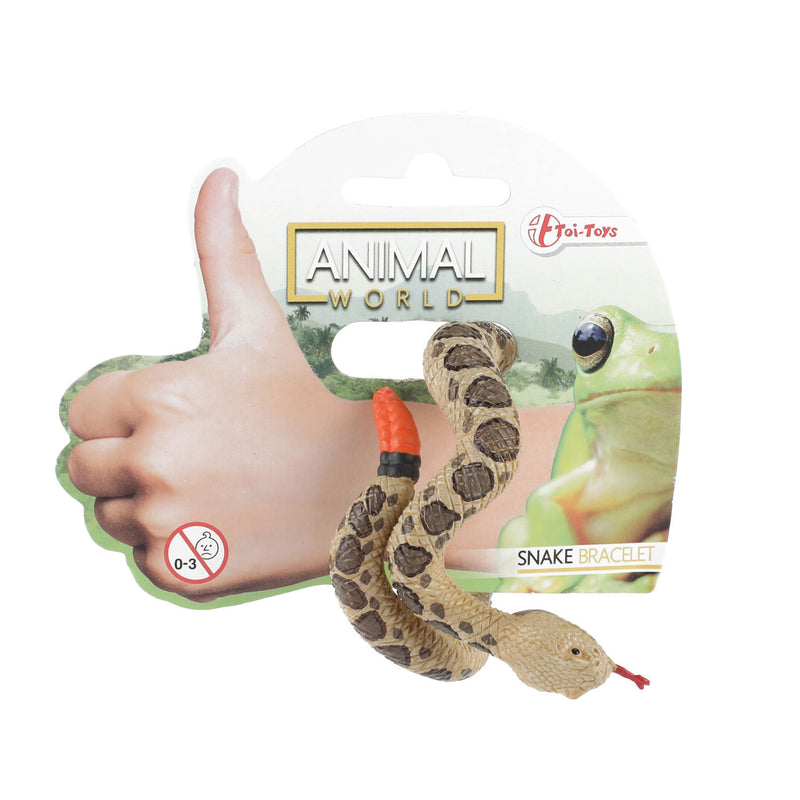 Load image into Gallery viewer, Toi-toys toi toys animal world levensechte slang armband