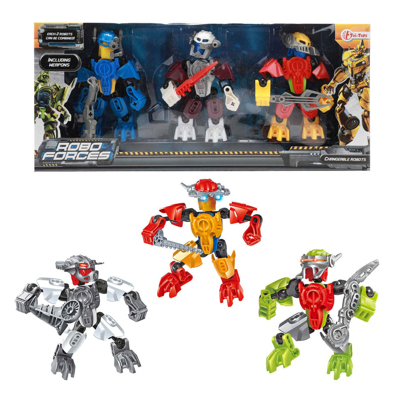Load image into Gallery viewer, Roboforces Constructierobots Warrior, 3st.