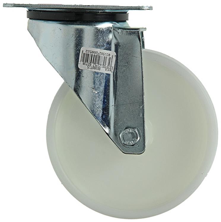 Load image into Gallery viewer, Mack by tente 1015039 - nylon zwenkwiel glijlager plaat 125mm | 4 stuks