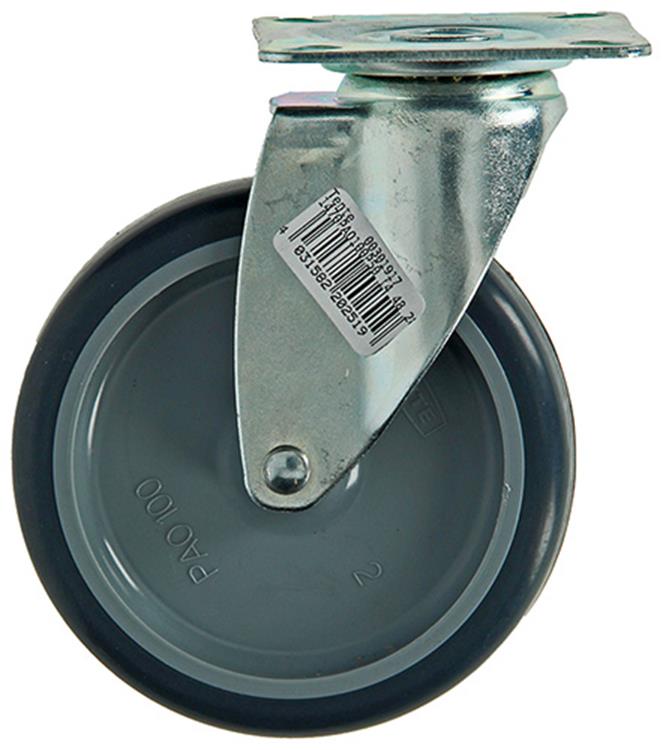 Load image into Gallery viewer, Mack by tente 1003695 - rubber rol 2 kogell.met plaat ø100mm | 8 stuks
