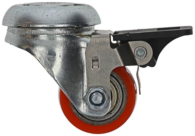 Load image into Gallery viewer, Mack by tente 1010124 - rol pu dubbele kogel.l centr. gat. rem 35mm oranje | 18 stuks