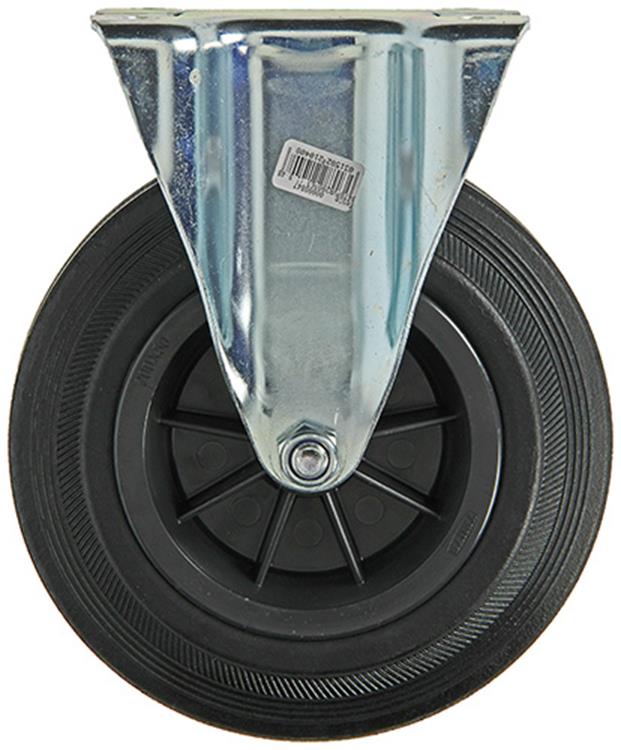 Load image into Gallery viewer, Mack by tente 1049131 - vast wiel bevestigingsplaat rubber met nylon velg 200mm | 4 stuks