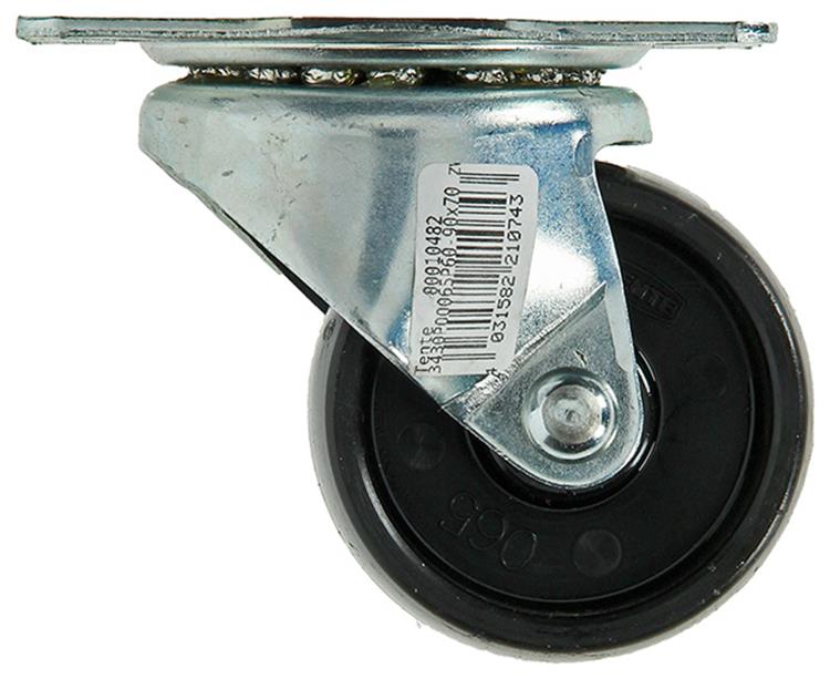 Load image into Gallery viewer, Mack by tente 1013185 - nylon zwenkwiel glijlager plaat 65mm | 4 stuks
