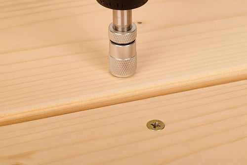Load image into Gallery viewer, Wolfcraft bithouder | met schroefdiepte-instelling | l=72mm | 1 stuk - 2425000