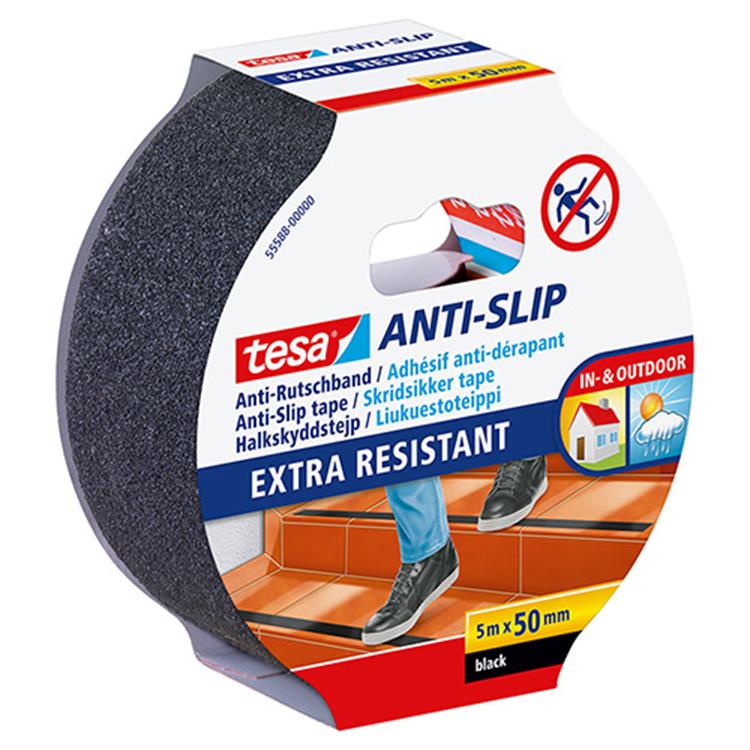 Load image into Gallery viewer, Tesa - anti-slip e | ft 5 m x 50 mm | zwart