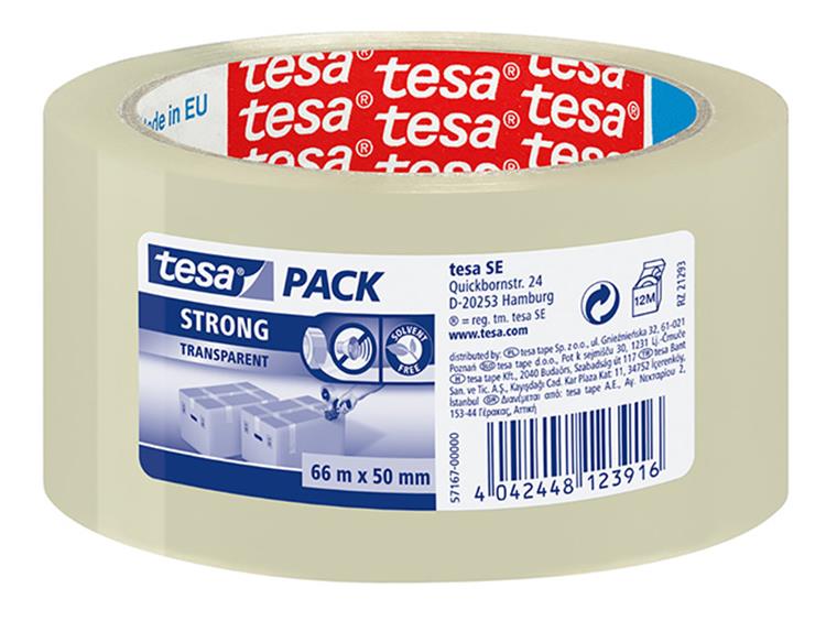 Load image into Gallery viewer, Tesa pack ultra strong verpakkingstape - 66m x 50mm - 1 stuks - transparant