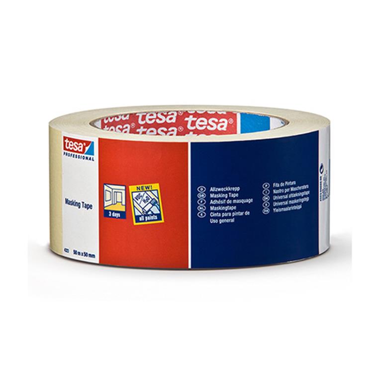 Load image into Gallery viewer, Tesa professional tesa standard 04323-00044-00 maskeertape tesakrepp beige (l x b) 50 m x 50 mm 1 stuk(s)