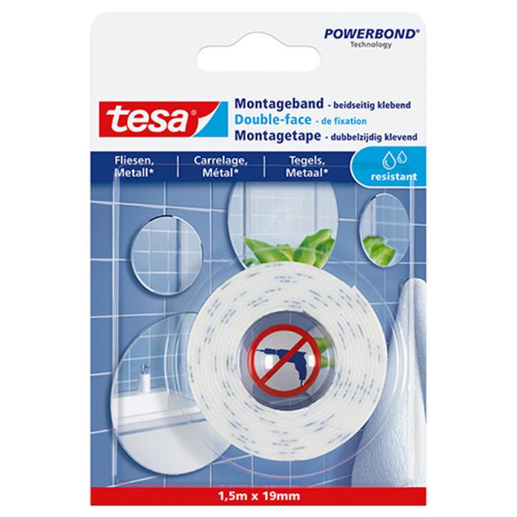 Load image into Gallery viewer, Tesa 1x isolatietape rol zwart 20 mtr x 1,9 cm - universele tape