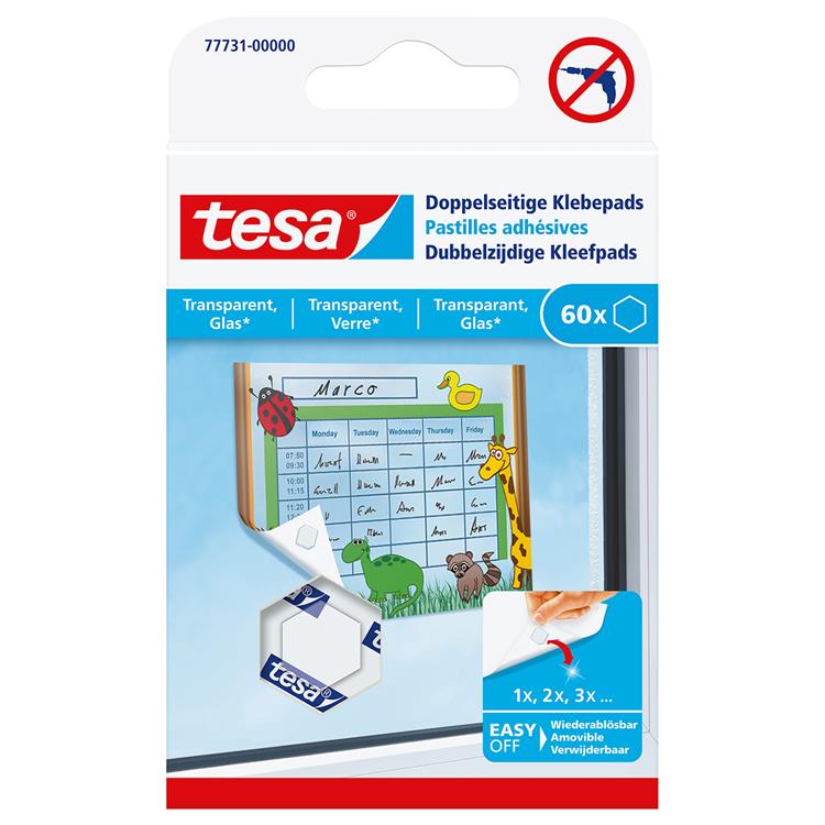 Load image into Gallery viewer, Tesa 1059905 - dubbelzijdige kleefpads | 15 stuks