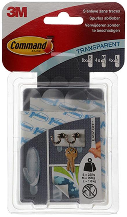 Load image into Gallery viewer, 3m 1009242 - command strips 8xs 4xm 4xl | 16 stuks