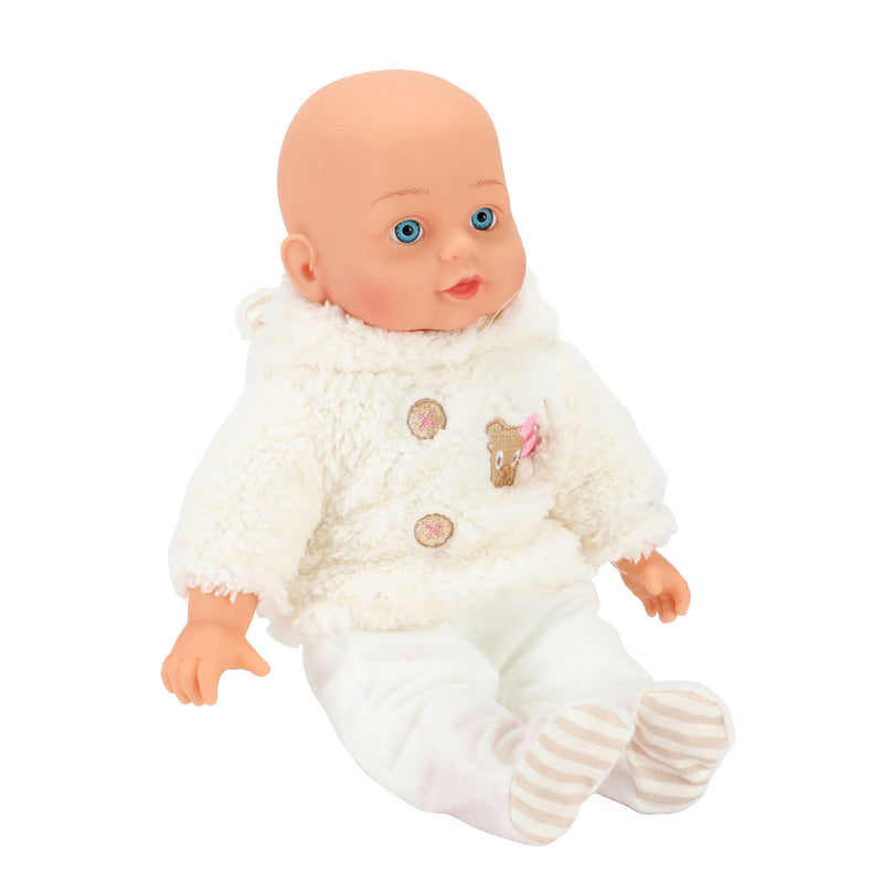 Load image into Gallery viewer, Beau Baby Babypop in Poppenzitje, 33cm