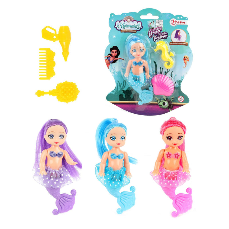 Load image into Gallery viewer, Toi-toys toi toys mermaids zeemeerminpop 12cm