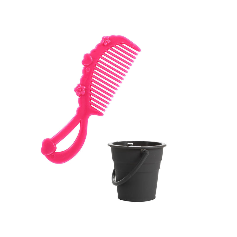 Load image into Gallery viewer, Toi-toys eenhoorn speelgoed fluweelzacht met accessoires en borstelplezier.
