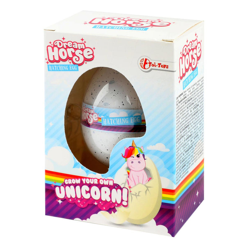 Load image into Gallery viewer, Toi-toys groei-ei eenhoorn dream horse junior 5,2 cm roze