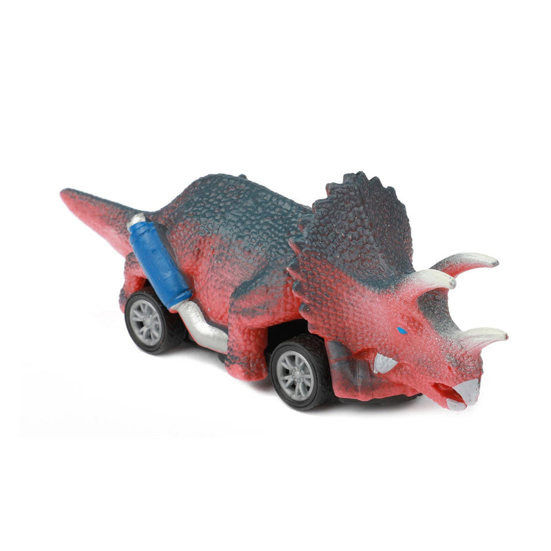 Load image into Gallery viewer, Toi-toys world of dinosaurs dino pullback auto, 4st.