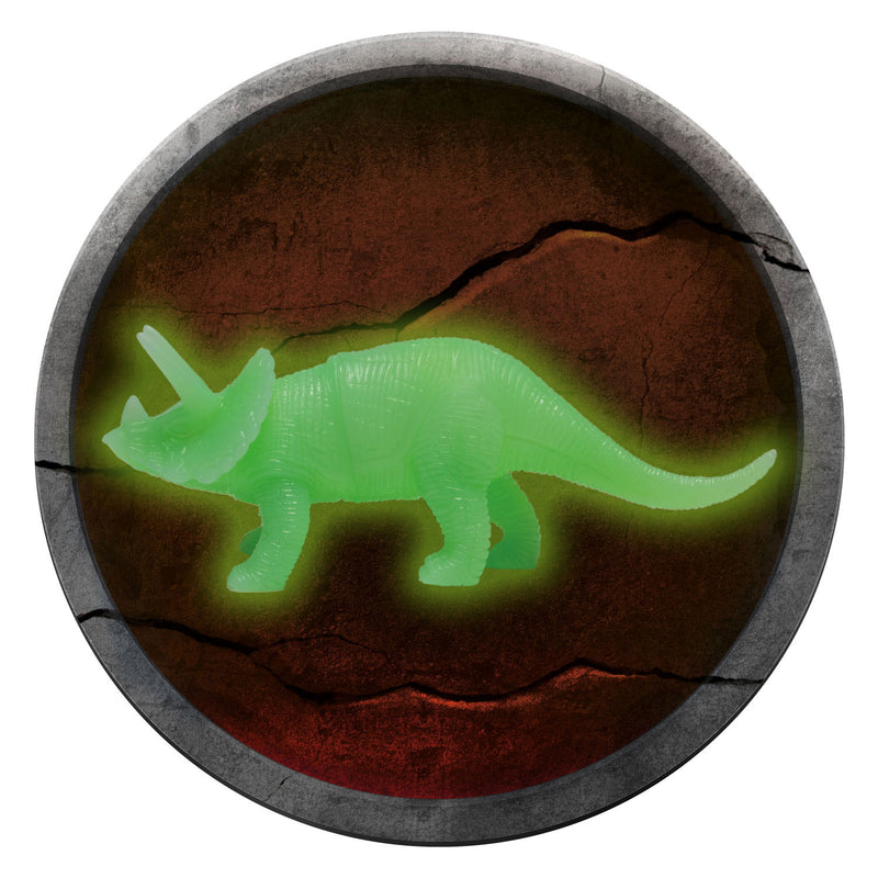 Load image into Gallery viewer, World of Dinosaurs Glown in the Dark Dino, 4st.
