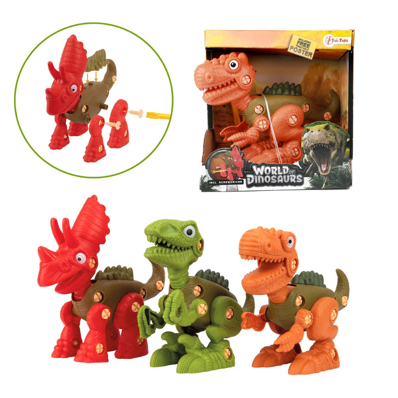 Load image into Gallery viewer, World of dinosaurs bouw een dino