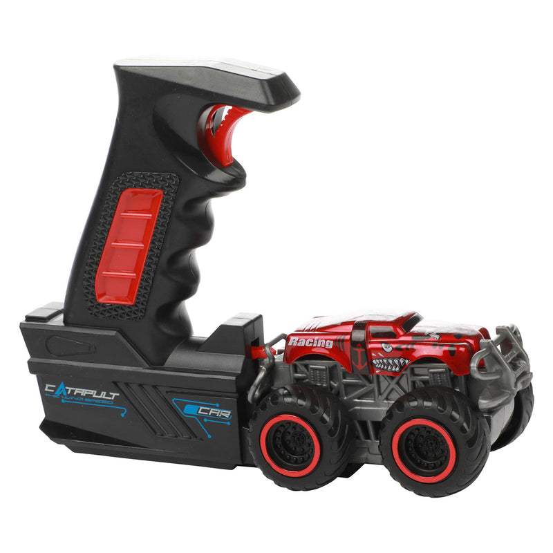 Afbeelding laden in galerijviewer, Toi-toys vehicool monster trucks met afschieter