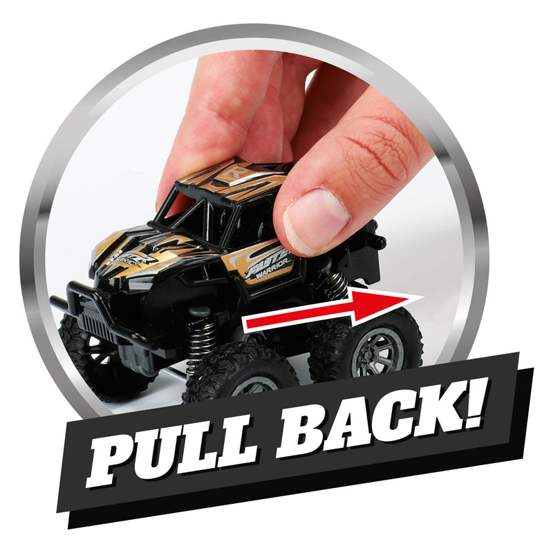 Load image into Gallery viewer, Cars Trucks Pull-back Monster Truck 4x4