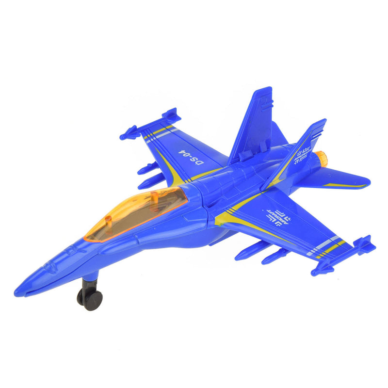 Load image into Gallery viewer, Toi-toys toi toys metal pullback vliegtuig (1 stuk) assorti