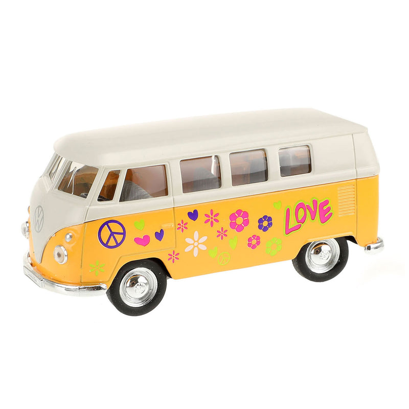 Load image into Gallery viewer, Welly Volkswagen 1962 Bus met Print Modelauto