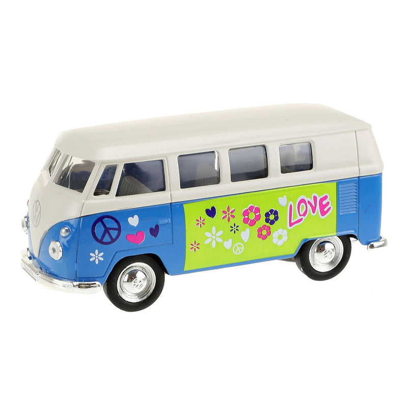 Load image into Gallery viewer, Welly Volkswagen 1962 Bus met Print Modelauto
