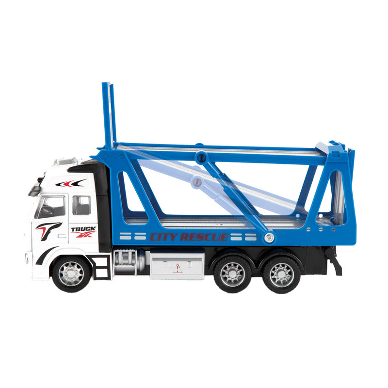 Load image into Gallery viewer, Toi-toys sleepwagen blauw 12 cm