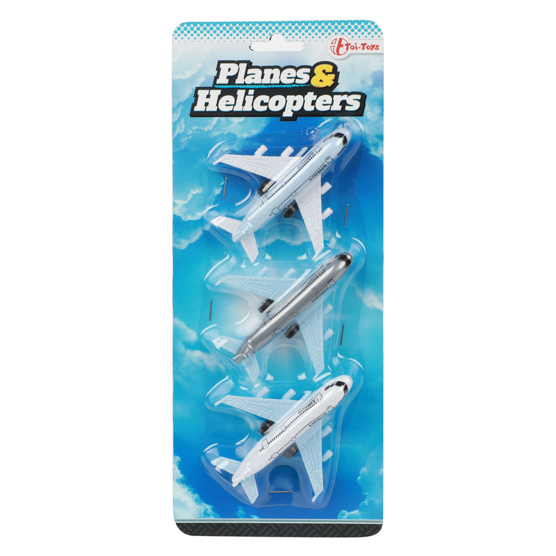 Load image into Gallery viewer, Toi-toys vehicool airbus vliegtuigen - 3st.