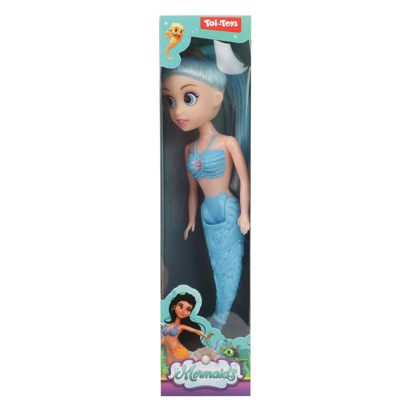 Load image into Gallery viewer, Toi-toys mermaids zeemeerminpop met buigbare staart, 18cm