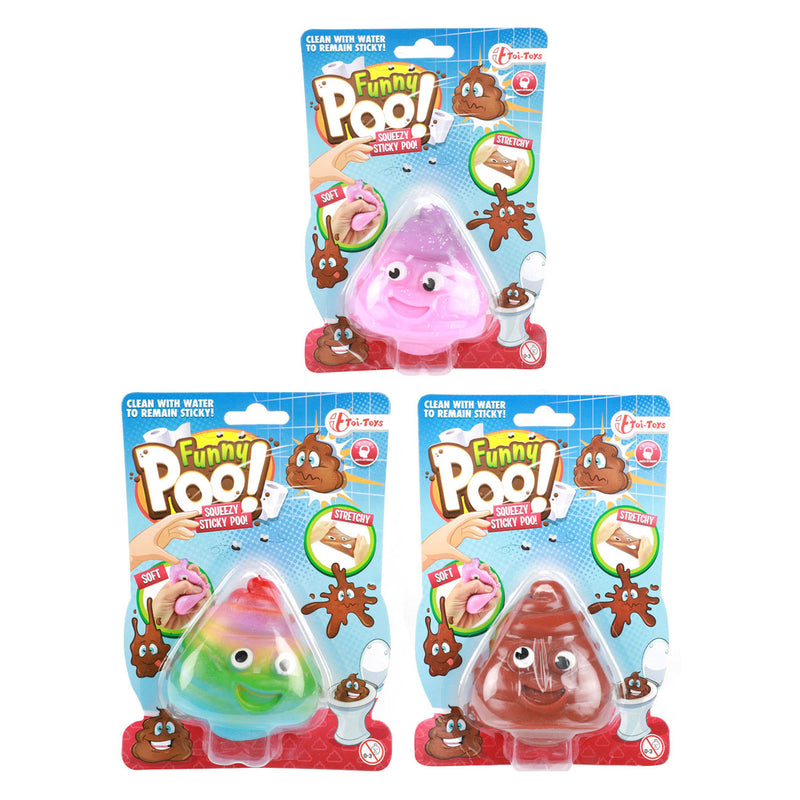 Load image into Gallery viewer, Toi-toys funny poo kleverige rekbare lachende drol