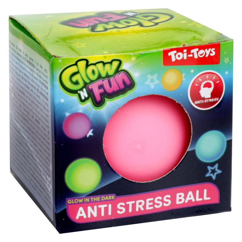 Load image into Gallery viewer, Toi-toys glow n fun anti stressbal glow in the dark