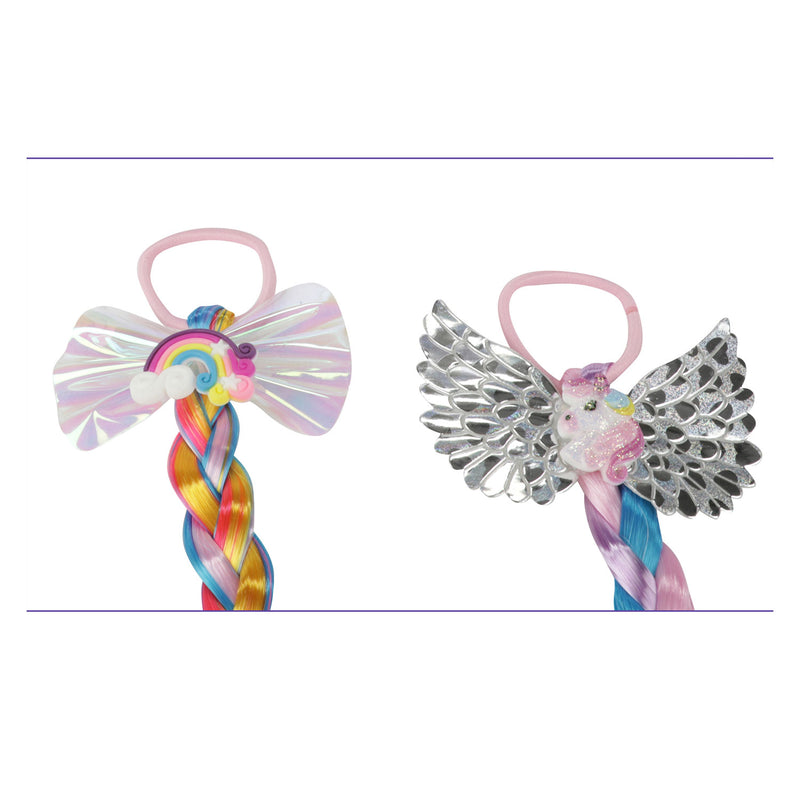 Load image into Gallery viewer, Toi-toys toi toys dream horse eenhoorn haarvlecht aan elastiek