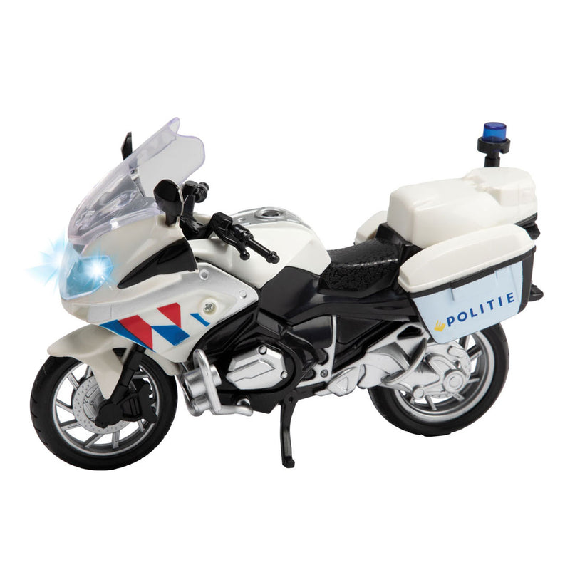 Load image into Gallery viewer, Toi-toys politiemotor nederlands met licht en geluid