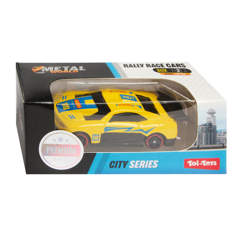Load image into Gallery viewer, Toi-toys metalen raceauto classic