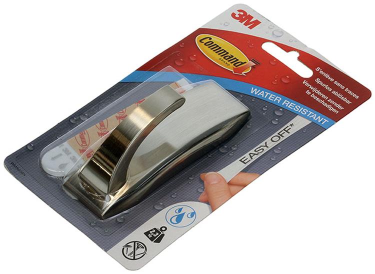 Load image into Gallery viewer, 3m 1006160 - grote metalen haak modern n | 5 stuks