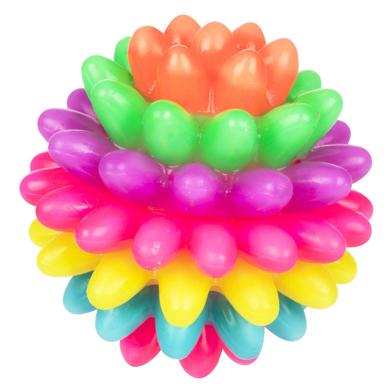 Afbeelding laden in galerijviewer, Sensorische regenboogbal spikey