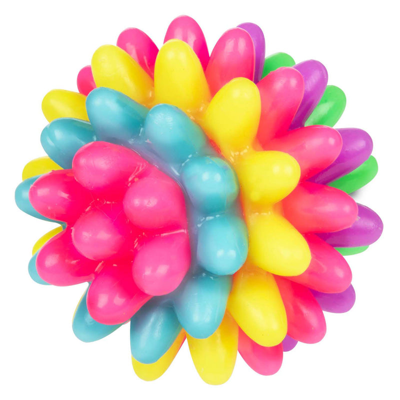 Afbeelding laden in galerijviewer, Sensorische regenboogbal spikey