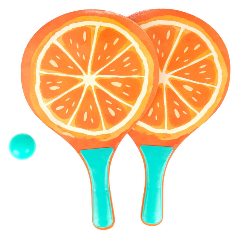 Afbeelding laden in galerijviewer, Toi-toys strand tennisset fruit, 3dlg.