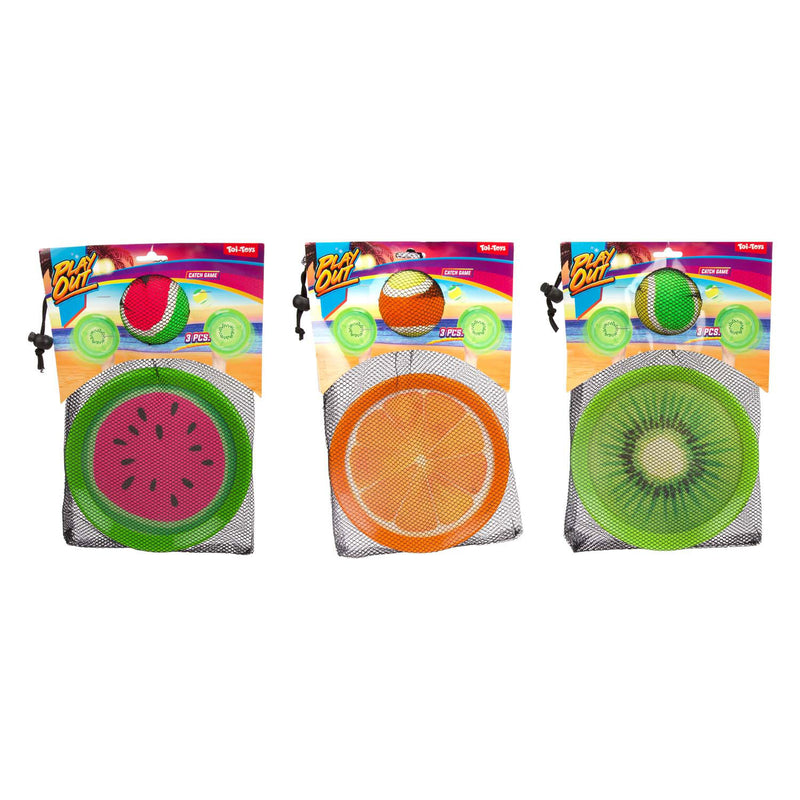 Load image into Gallery viewer, Toi-toys play out vangbalspel fruit,3dlg.