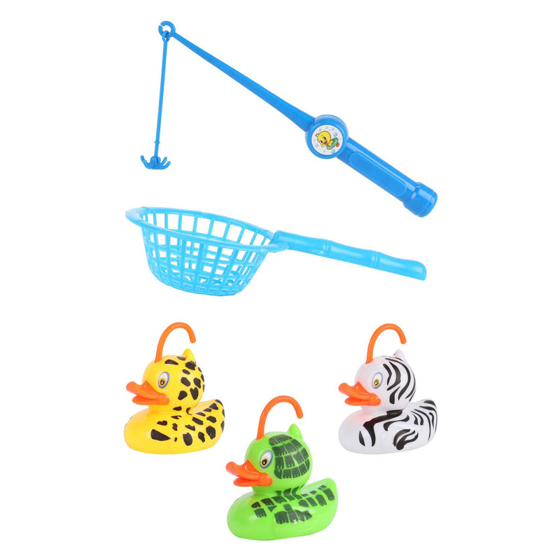Afbeelding laden in galerijviewer, Toi-toys play out visspel vang de eend met hengel en net