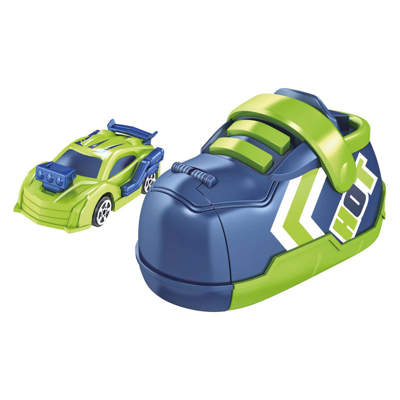 Load image into Gallery viewer, Toi-toys turbo racers rally auto met schoen afschieter