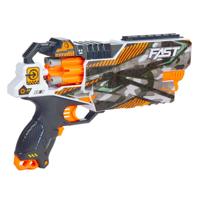 Load image into Gallery viewer, Toi-toys foam strikex elektrisch afschietpistool shockwave met 24 foampijlen