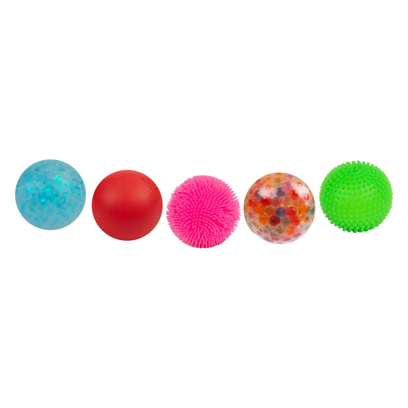 Afbeelding laden in galerijviewer, Toi-toys fun squishy anti-stress bal, 5st.