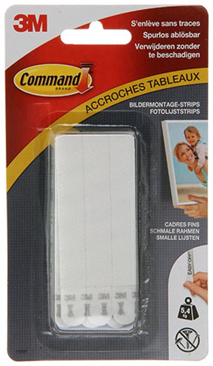 Afbeelding laden in galerijviewer, 3m 1006181 - vastklikstrips smalle lijst | 10 stuks