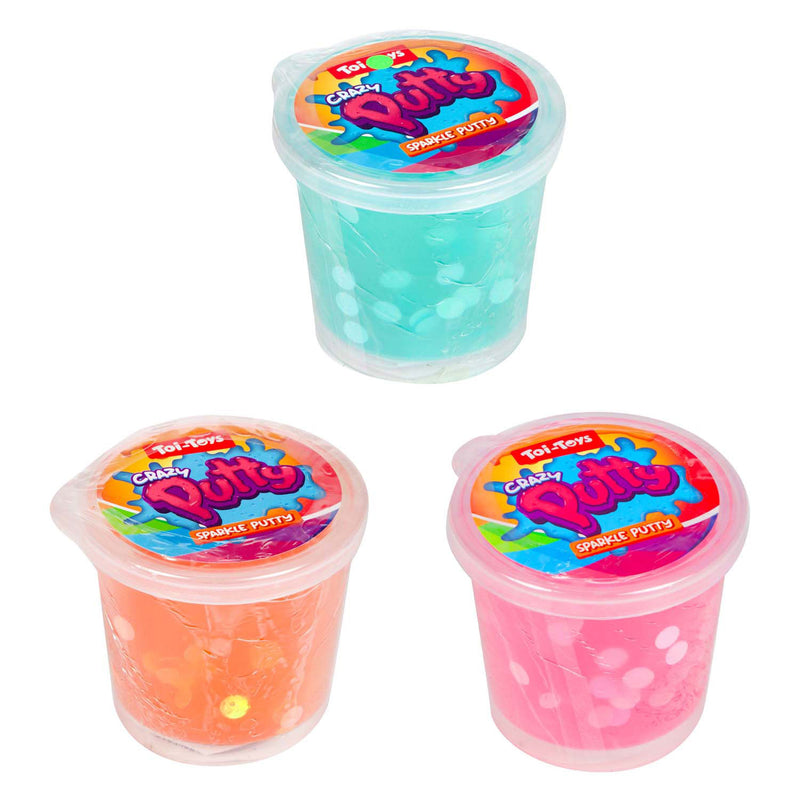 Load image into Gallery viewer, Toi-toys putty met gliters 6ass